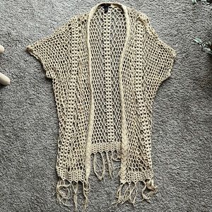 Neutral Braided Cardigan women’s size XL